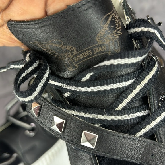 🔥🔥🔥 Robin’s Jeans Men's Nathan Black Sneaker Size: 11🔥🔥🔥 - Picture 14 of 14